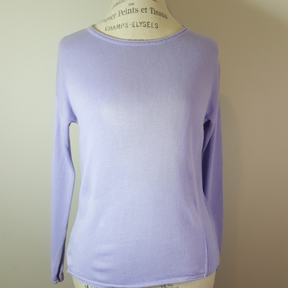 J. Jill sweater lavender ❤Fall color trend❤